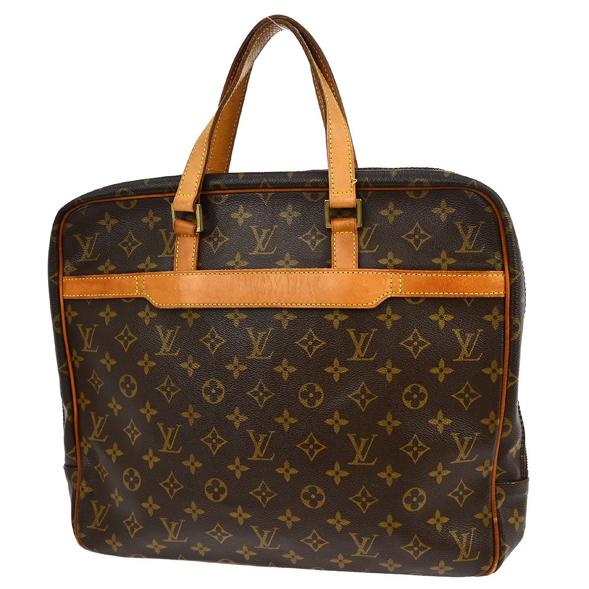 Louis Vuitton Porte-Documents Pegase Bag Monogram Canvas, BROWN, CANVAS, Briefcase