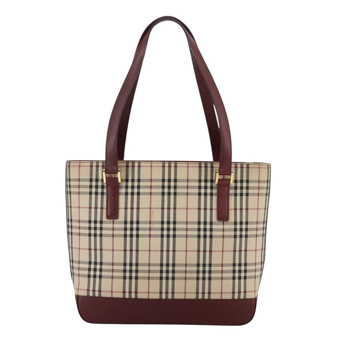Burberry Nova Check Tote canvas check pattern, BEIGE, CANVAS, Tote bag