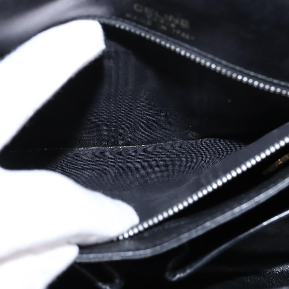 Celine Horse Carriage Shoulder bag Leather, BLACK, LEATHER, Shoulder bag