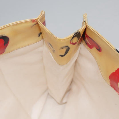 Chanel Vintage CC Chain Tote Printed patent leather, BEIGE, PATENT_LEATHER, Tote bag