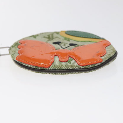 Louis Vuitton Round Coin Purse Mini Lin, KHAKI, CANVAS, Wallets