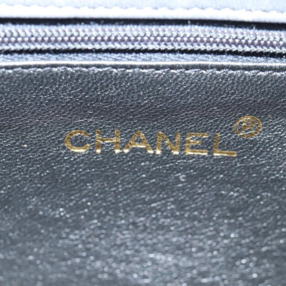 Chanel Vintage Camellia Flap Bag Satin, GRAY, SATIN, Clutche & pouche