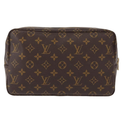 Louis Vuitton Trousse Toilette Monogram Canvas, BROWN, CANVAS, Clutche & pouche