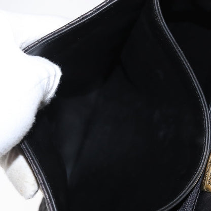 Bally Vintage Shoulder Bag Leather, BLACK, LEATHER, Shoulder bag