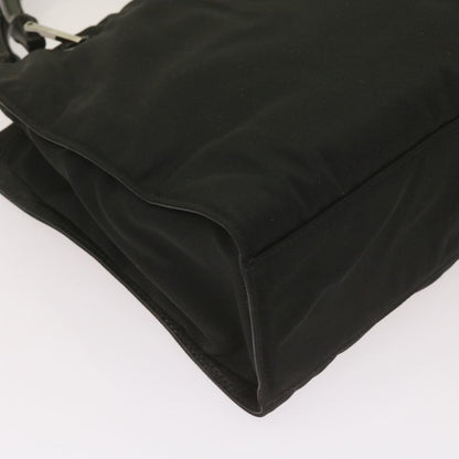 Gucci Bamboo Shopper Tote Canvas, BLACK, CANVAS, Tote bag