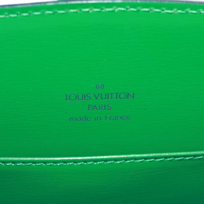 Louis Vuitton Capucines Shoulder Bag Epi Leather, GREEN, LEATHER, Shoulder bag