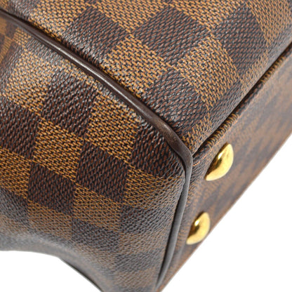 Louis Vuitton Trevi Handbag Damier, BROWN, CANVAS, Handbag