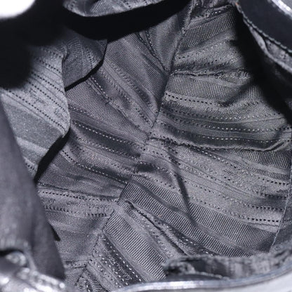 Salvatore Ferragamo Gancini handbag Leather, BLACK, LEATHER, Handbag