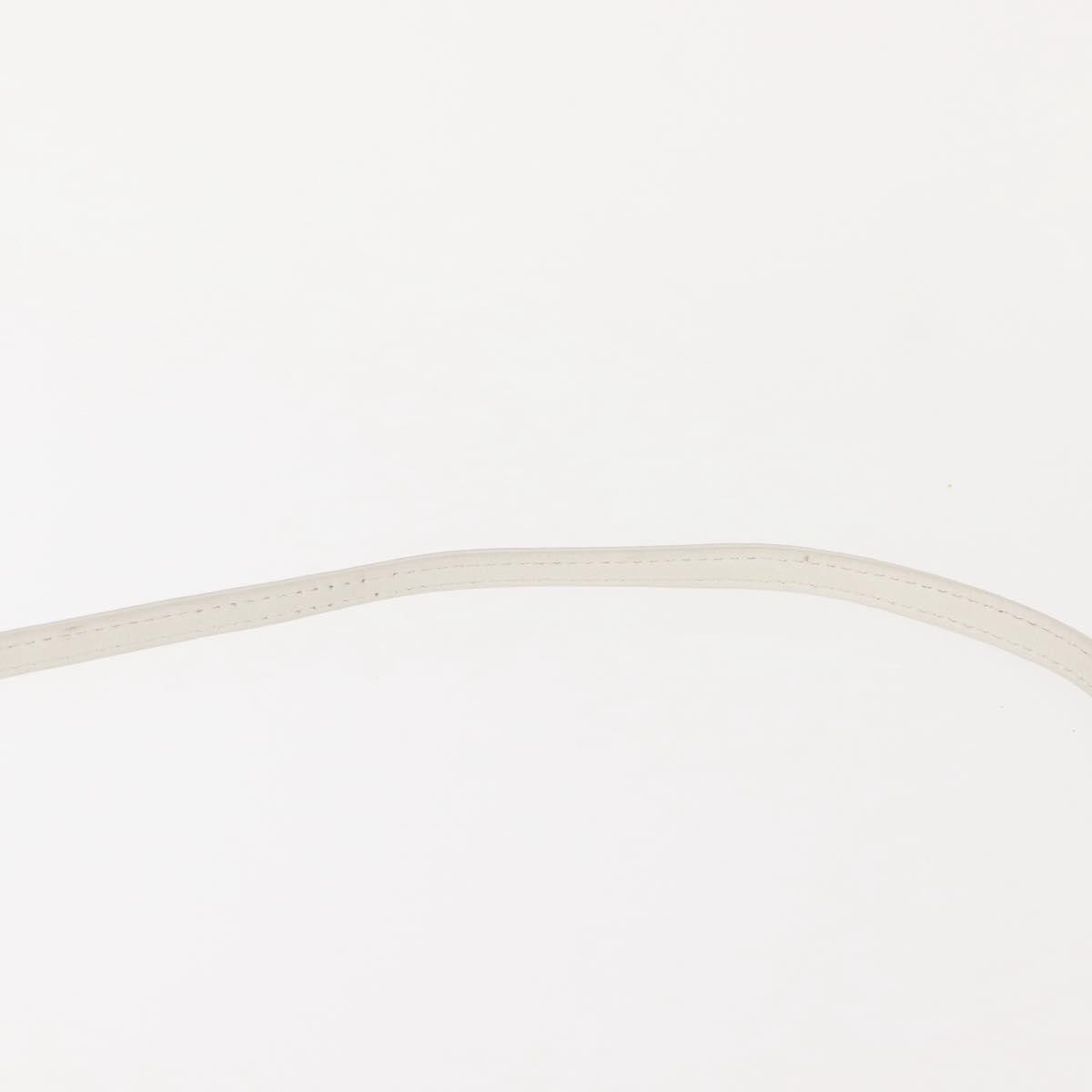 Celine Shoulder Bag Leather, WHITE, LEATHER, Shoulder bag