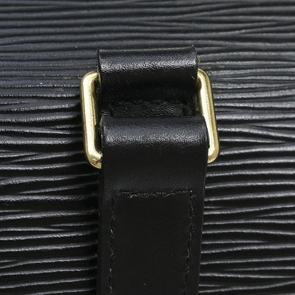 Louis Vuitton Soufflot Handbag Epi Leather, Black, Leather, Handbag