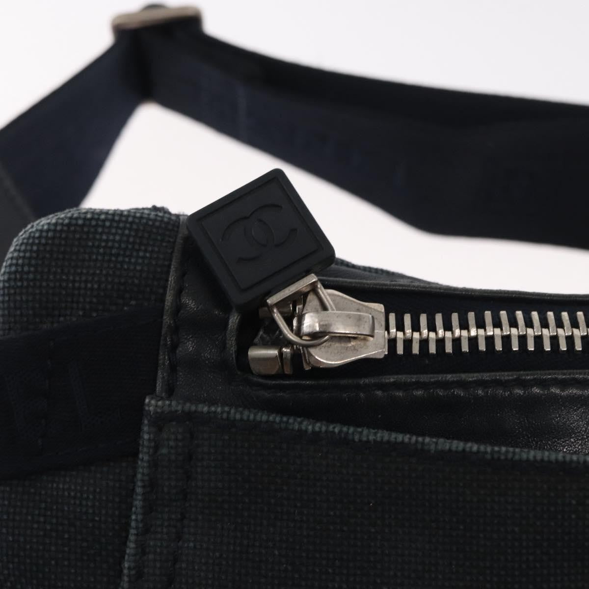 Chanel Sport Line Waist Bag Canvas, NAVY, CANVAS, Clutche & pouche