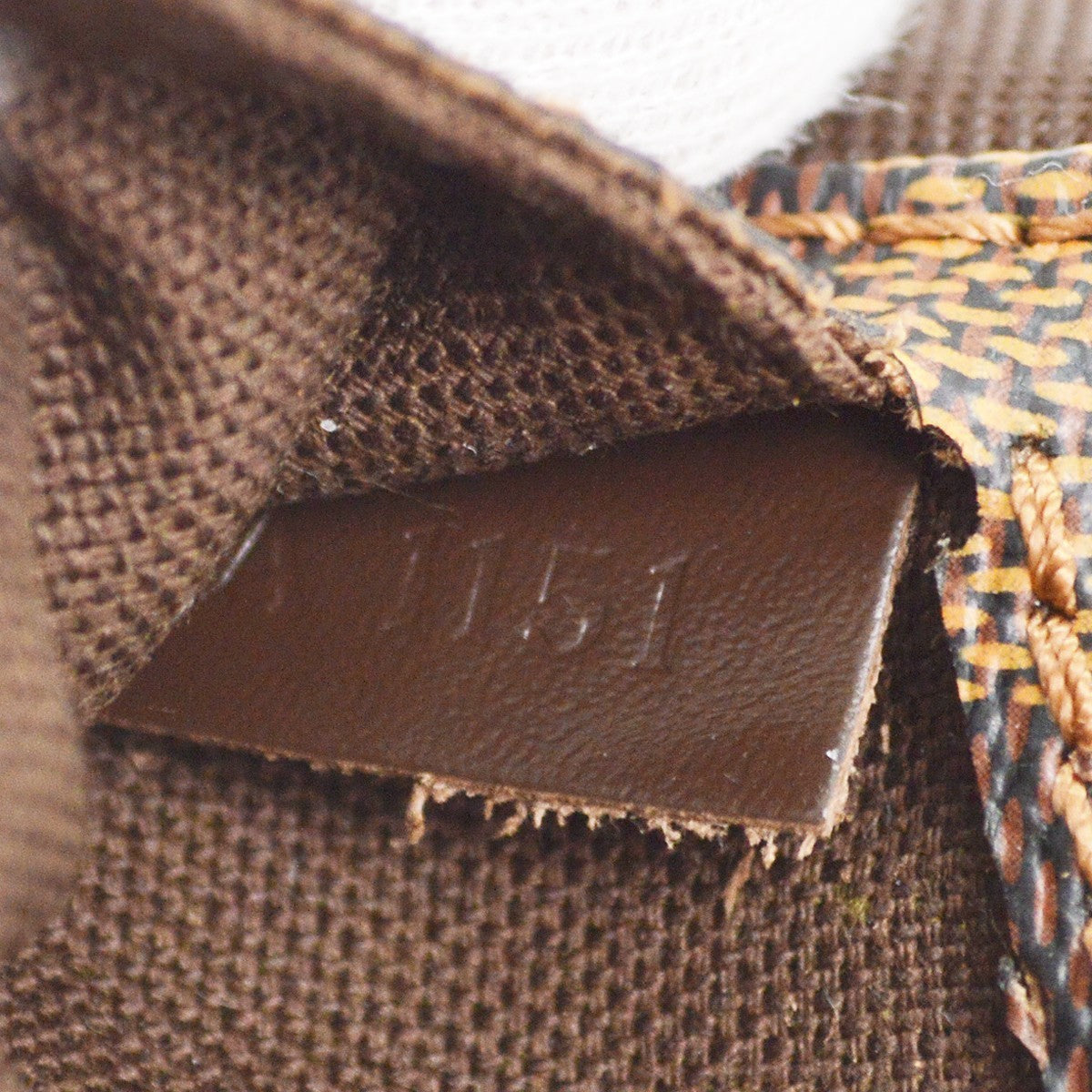 Louis Vuitton Geronimos Waist Bag Damier, BROWN, CANVAS, Shoulder bag