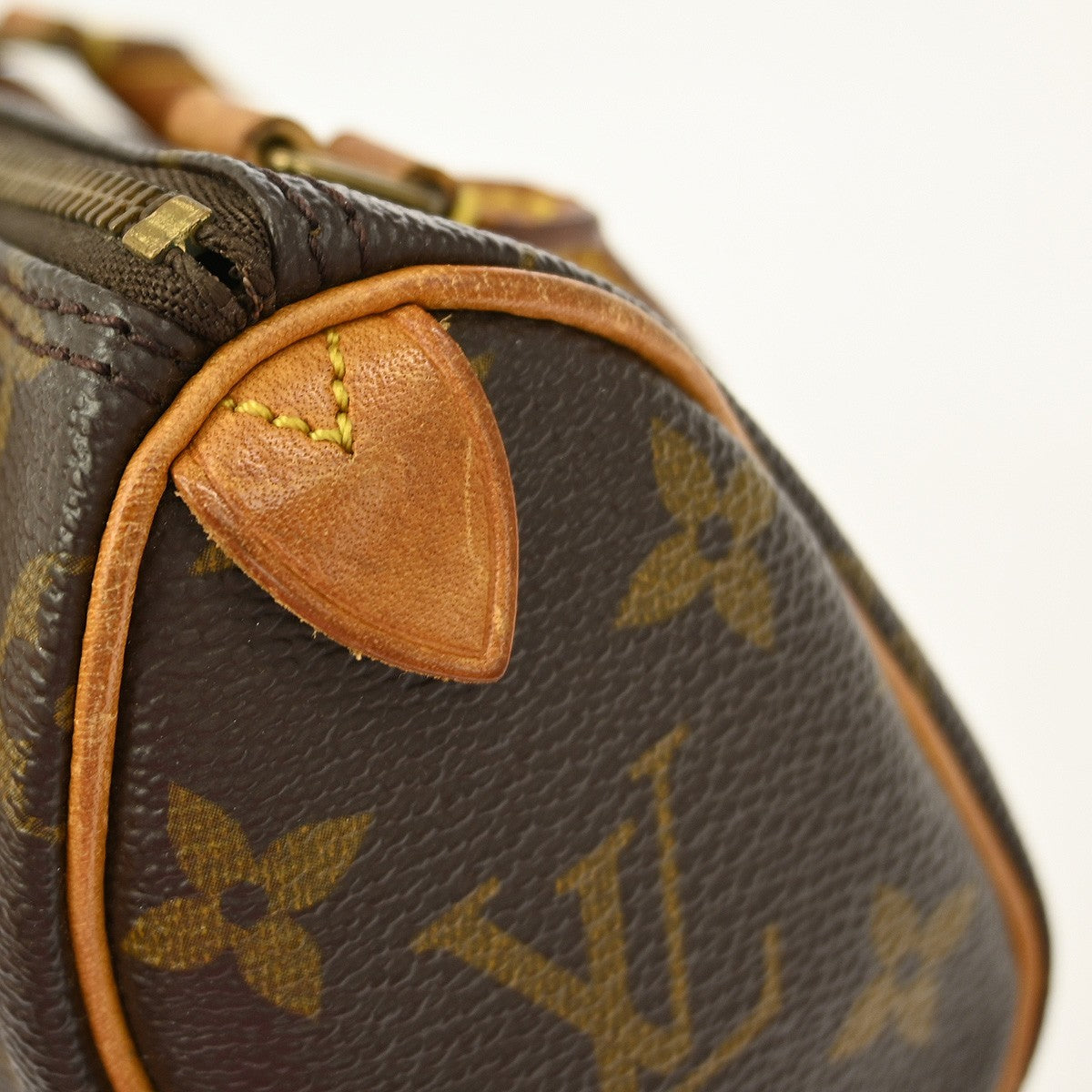 Louis Vuitton Speedy Mini HL Handbag Monogram Canvas, BROWN, CANVAS, Handbag