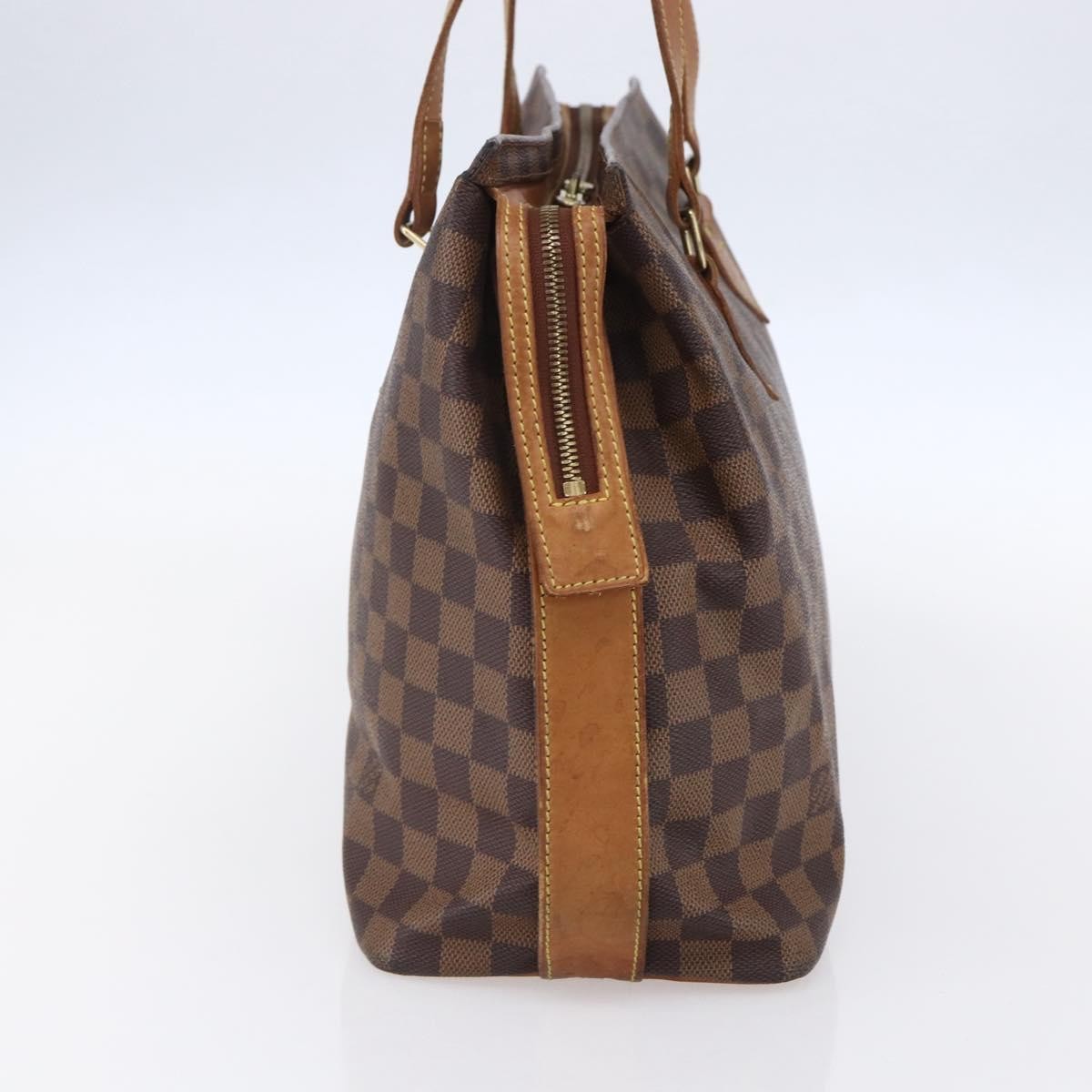 Louis Vuitton Chelsea Handbag Centenaire Damier, BROWN, CANVAS, Tote bag