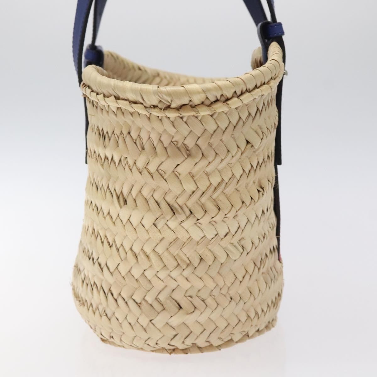 Loewe Basket Tote Raffia, BEIGE, WOOD, Tote bag