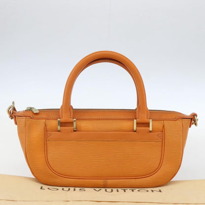 Louis Vuitton Danura Handbag Epi, ORANGE, LEATHER, Handbag