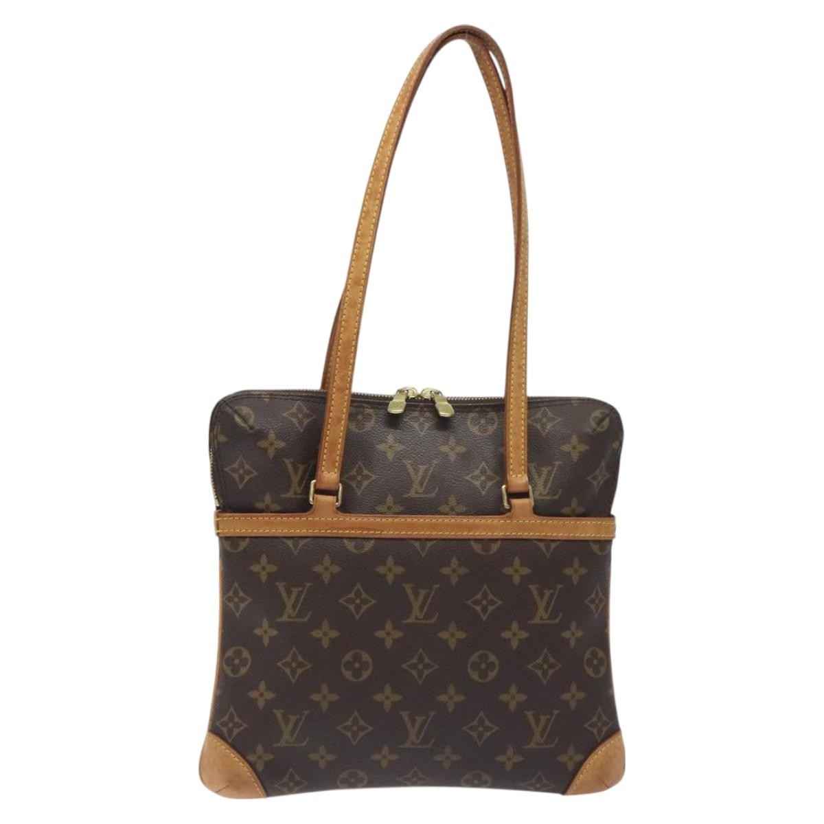 Louis Vuitton Coussin Bag Monogram Embossed Lambskin, BROWN, CANVAS, Handbag