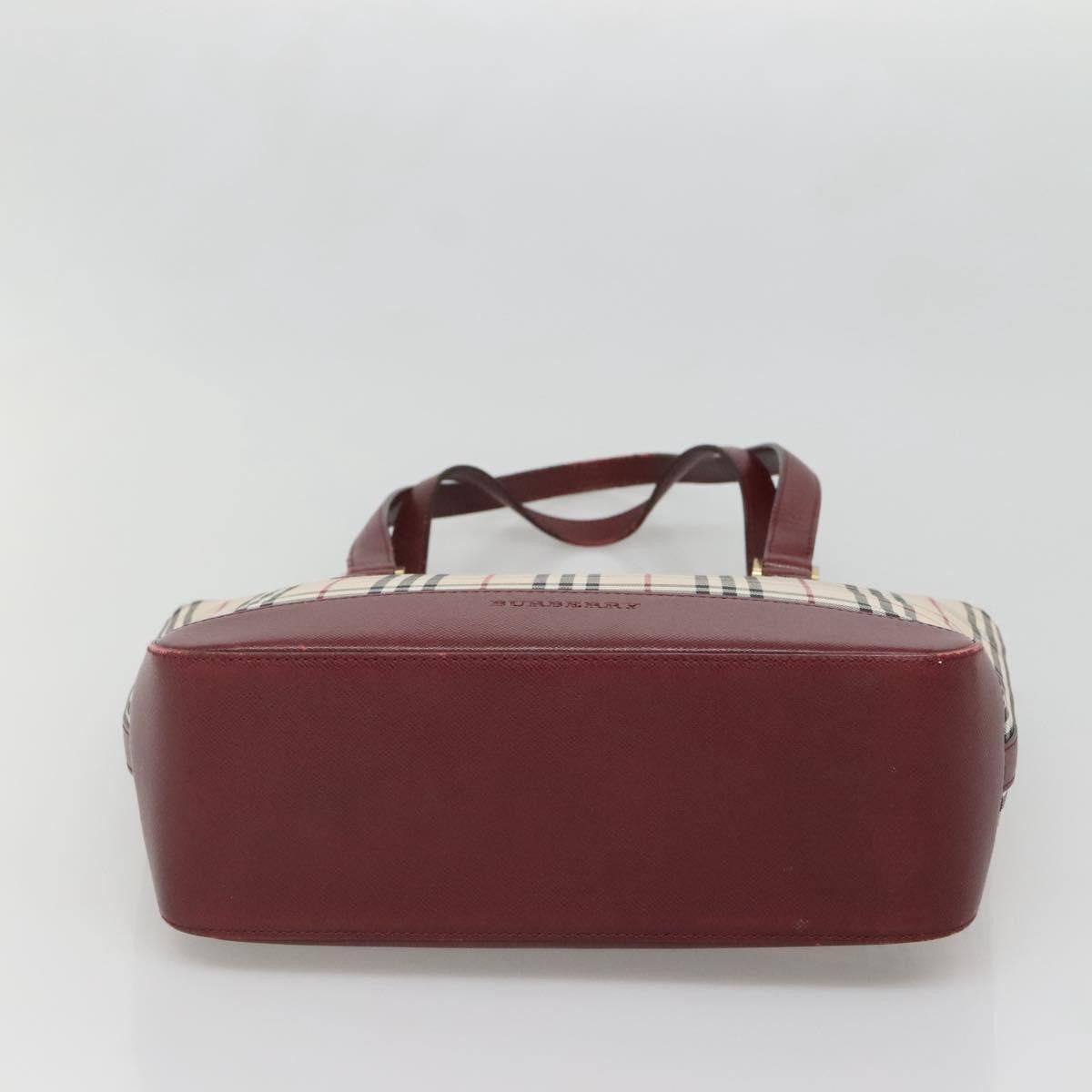 Burberry Nova Check Tote Canvas and Leather, BEIGE, CANVAS, Tote bag