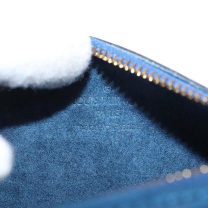 Louis Vuitton Soufflot Pochette Epi Leather, BLUE, LEATHER, Clutche & pouche