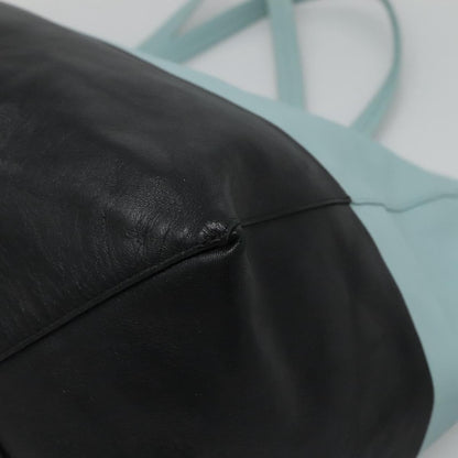 Celine Horizontal Cabas Tote Leather, BLACK, LEATHER, Tote bag