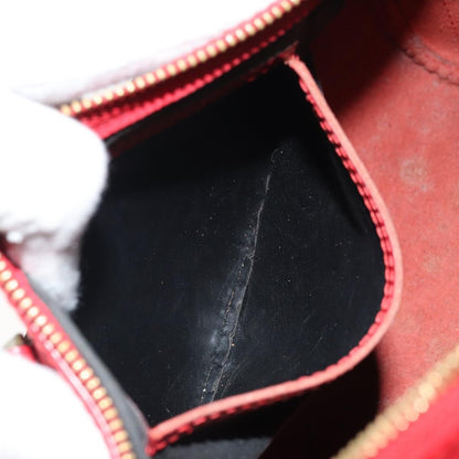 Louis Vuitton Speedy Handbag Epi Leather, RED, LEATHER, Handbag