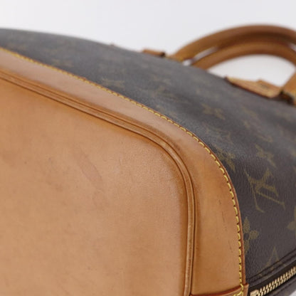 Louis Vuitton Alma Handbag Monogram Canvas, BROWN, CANVAS, Handbag