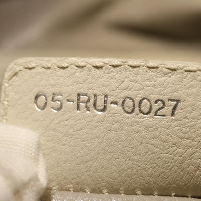 Christian Dior Vintage Handbag Leather, WHITE, LEATHER, Handbag