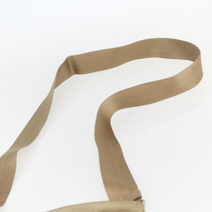 Prada Front Pocket Messenger Bag Tessuto, BEIGE, NYLON, Shoulder bag