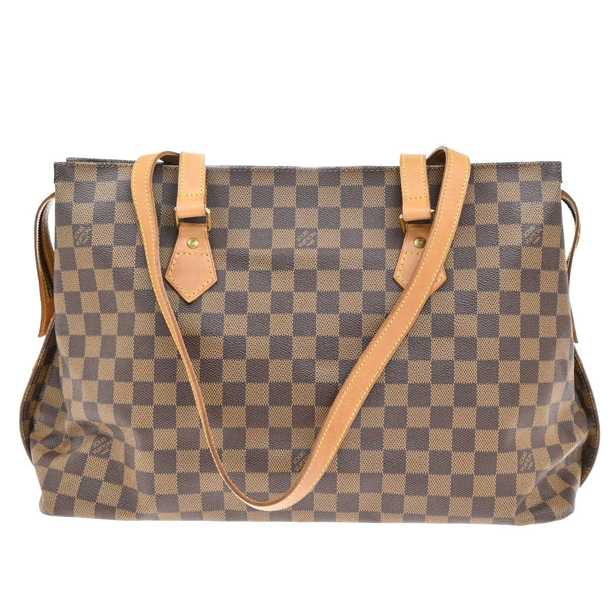 Louis Vuitton Chelsea Handbag Centenaire Damier, BROWN, CANVAS, Handbag