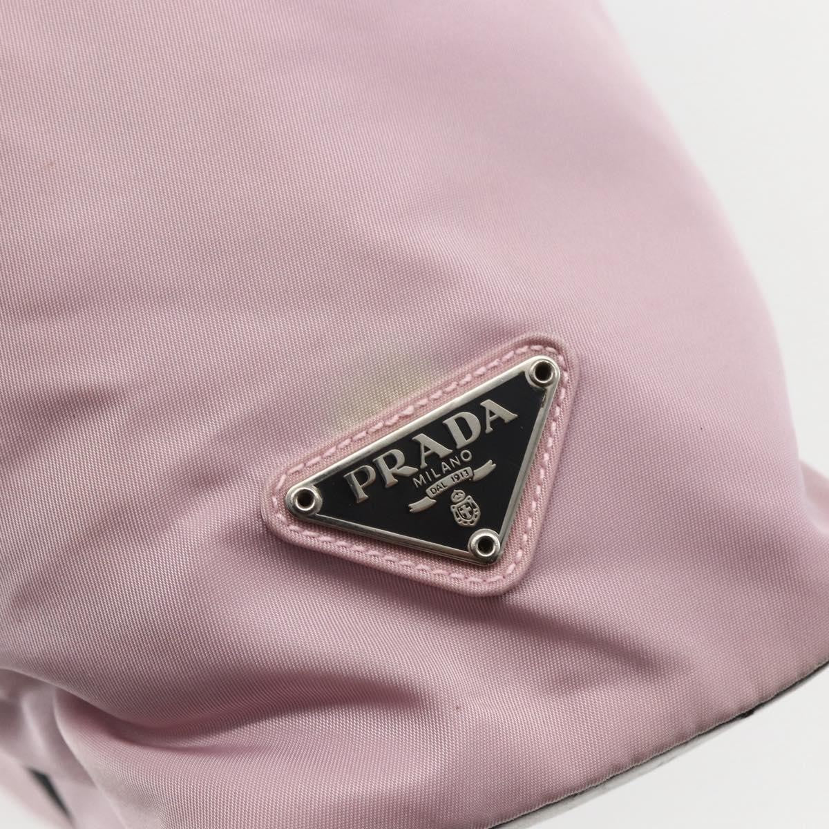 Prada Vintage Tote Tessuto, PINK, NYLON, Tote bag