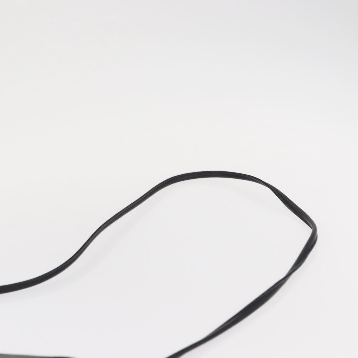 Saint Laurent Vintage Shoulder Bag Canvas, BLACK, CANVAS, Shoulder bag