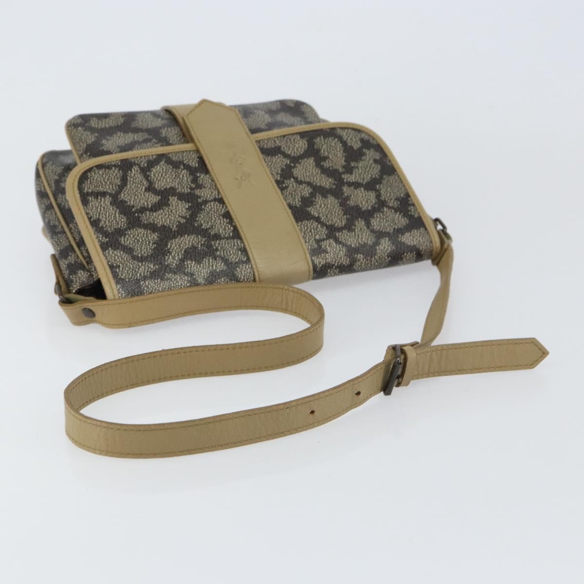 Saint Laurent Vintage Shoulder Bag PVC Leather, BEIGE, PVC, Shoulder bag