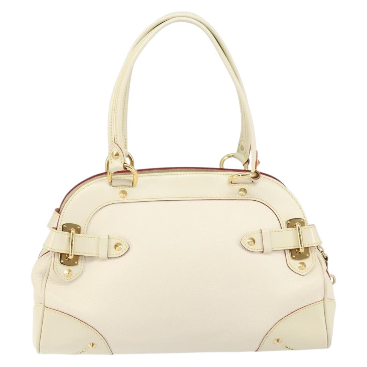 Louis Vuitton Suhali Le Radieux Handbag Leather, WHITE, LEATHER, Handbag