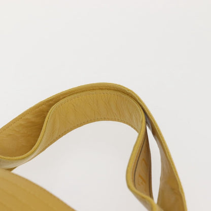 Burberry Blue Label Tote Bag Leather, YELLOW, LEATHER, Tote bag