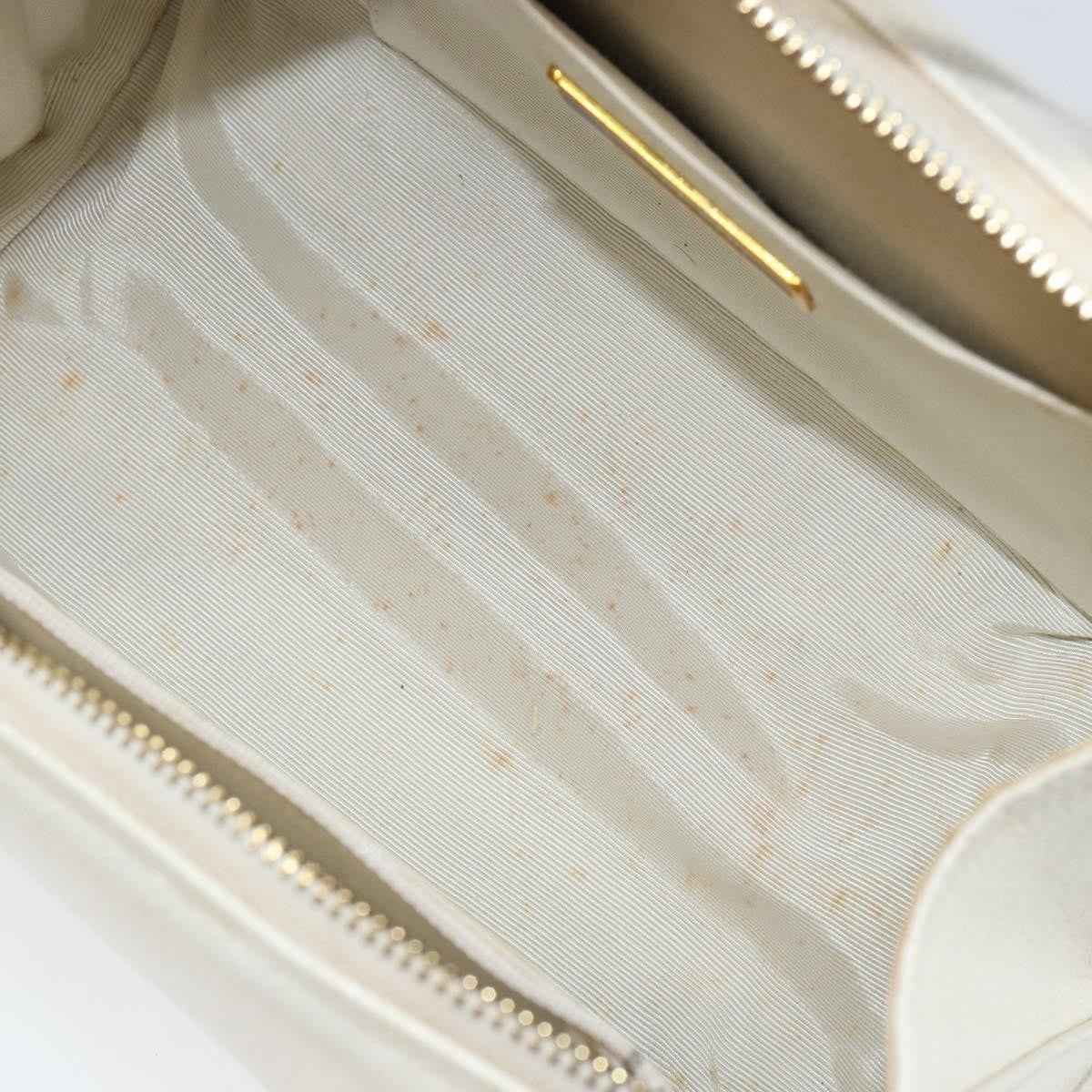 Valentino Garavani Vintage Handbag Leather, WHITE, LEATHER, Handbag