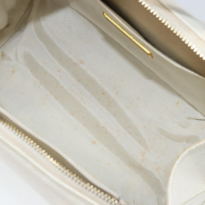 Valentino Garavani Vintage Handbag Leather, WHITE, LEATHER, Handbag
