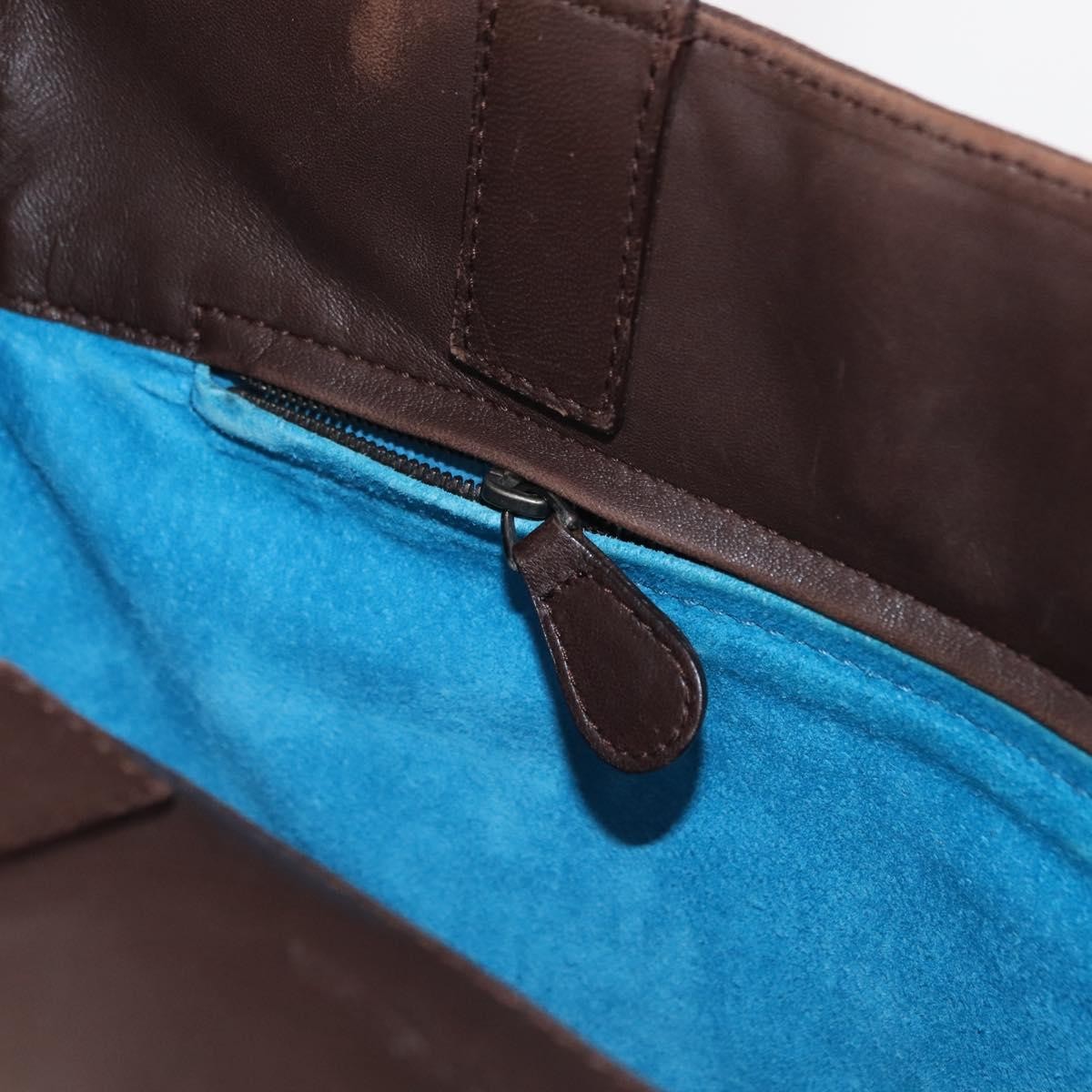 Bottega Veneta Tote Intrecciato Nappa, BROWN, LEATHER, Tote bag