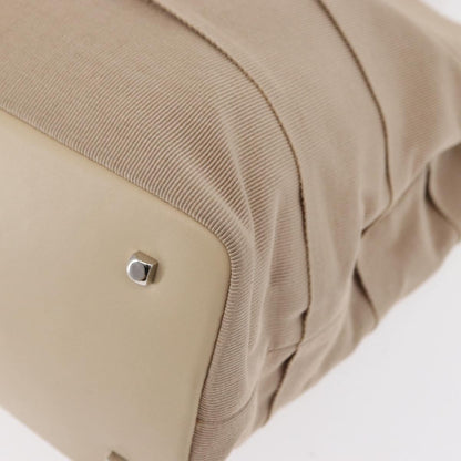 Salvatore Ferragamo Gancini handbag Nylon, BEIGE, NYLON, Handbag