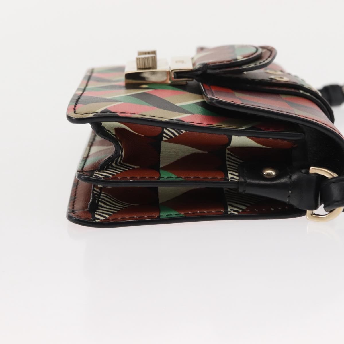 Valentino Garavani Glam Lock Shoulder Bag Printed Leather, MULTICOLOUR, LEATHER, Shoulder bag