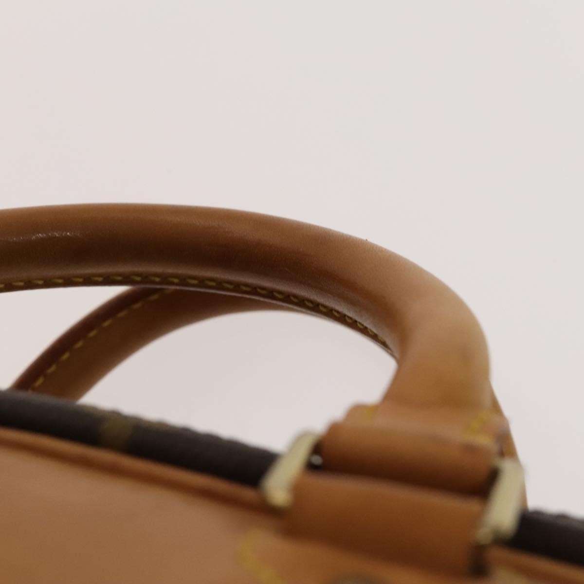 Louis Vuitton Alize Bag Monogram Canvas, BROWN, CANVAS, Travel bag