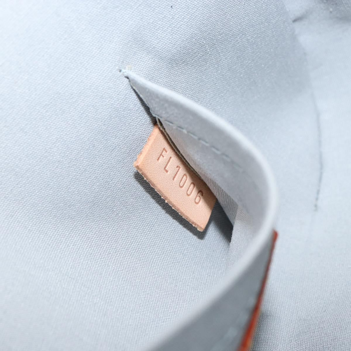 Louis Vuitton Malibu Street Handbag Monogram Vernis, BEIGE, PATENT_LEATHER, Clutche & pouche