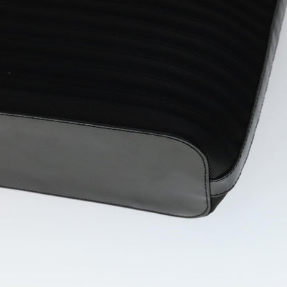 Gucci Vintage Bamboo Handle Bag Nylon, BLACK, NYLON, Handbag