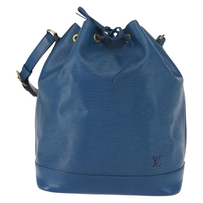 Louis Vuitton Noe Handbag Epi Leather, BLUE, LEATHER, Shoulder bag