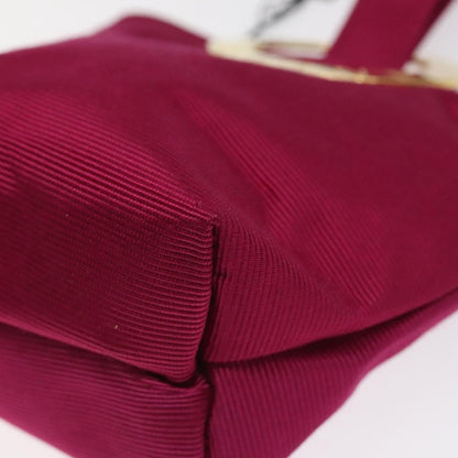 Celine Circle Logo Pouch Nylon, PINK, NYLON, Clutche & pouche