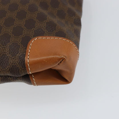 Celine Vintage Macadam Tote bag Canvas, BROWN, CANVAS, Tote bag