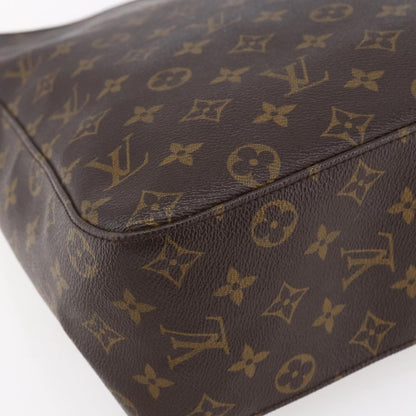 Louis Vuitton Looping Handbag Monogram Canvas, BROWN, CANVAS, Shoulder bag