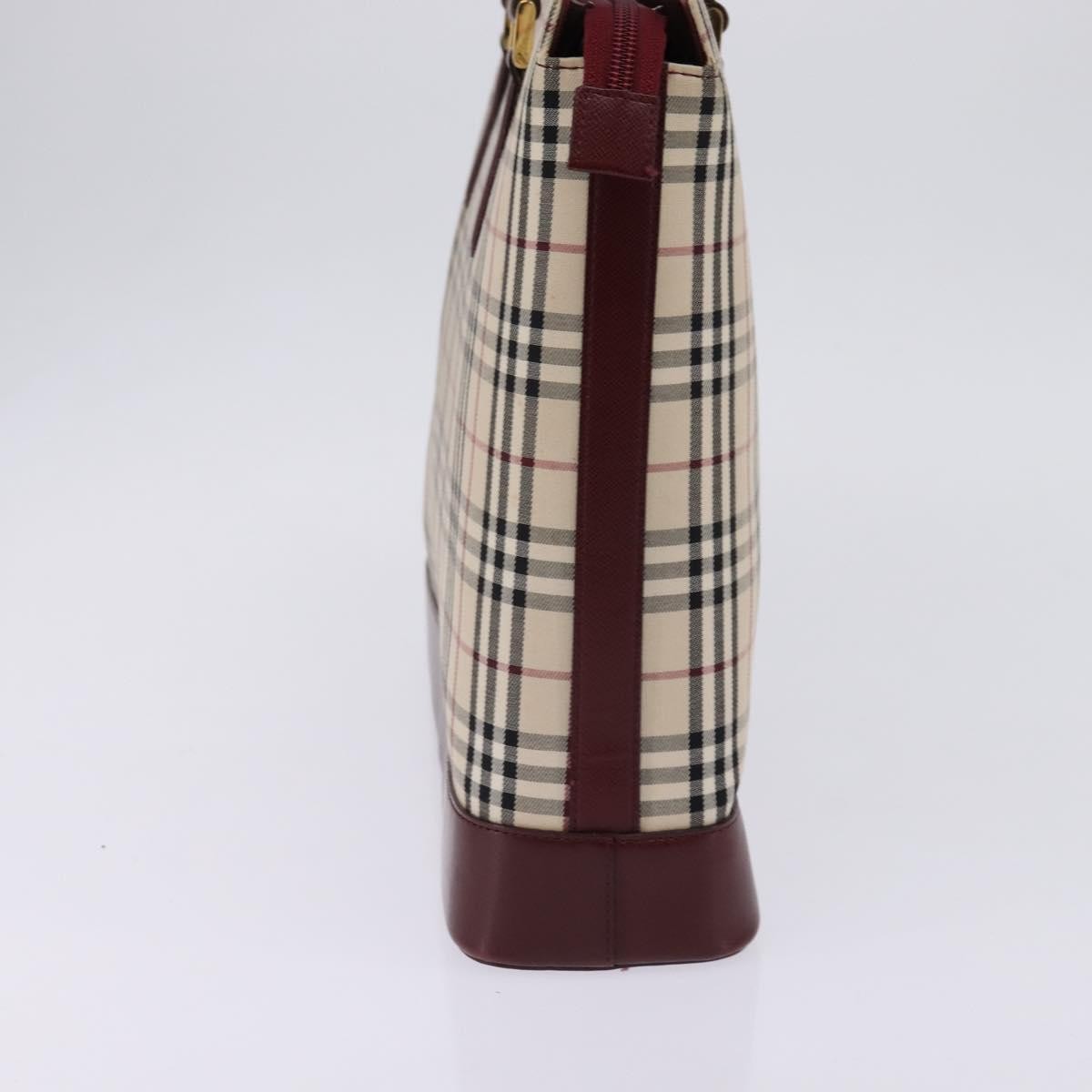 Burberry Nova Check Tote canvas check pattern, BEIGE, CANVAS, Tote bag