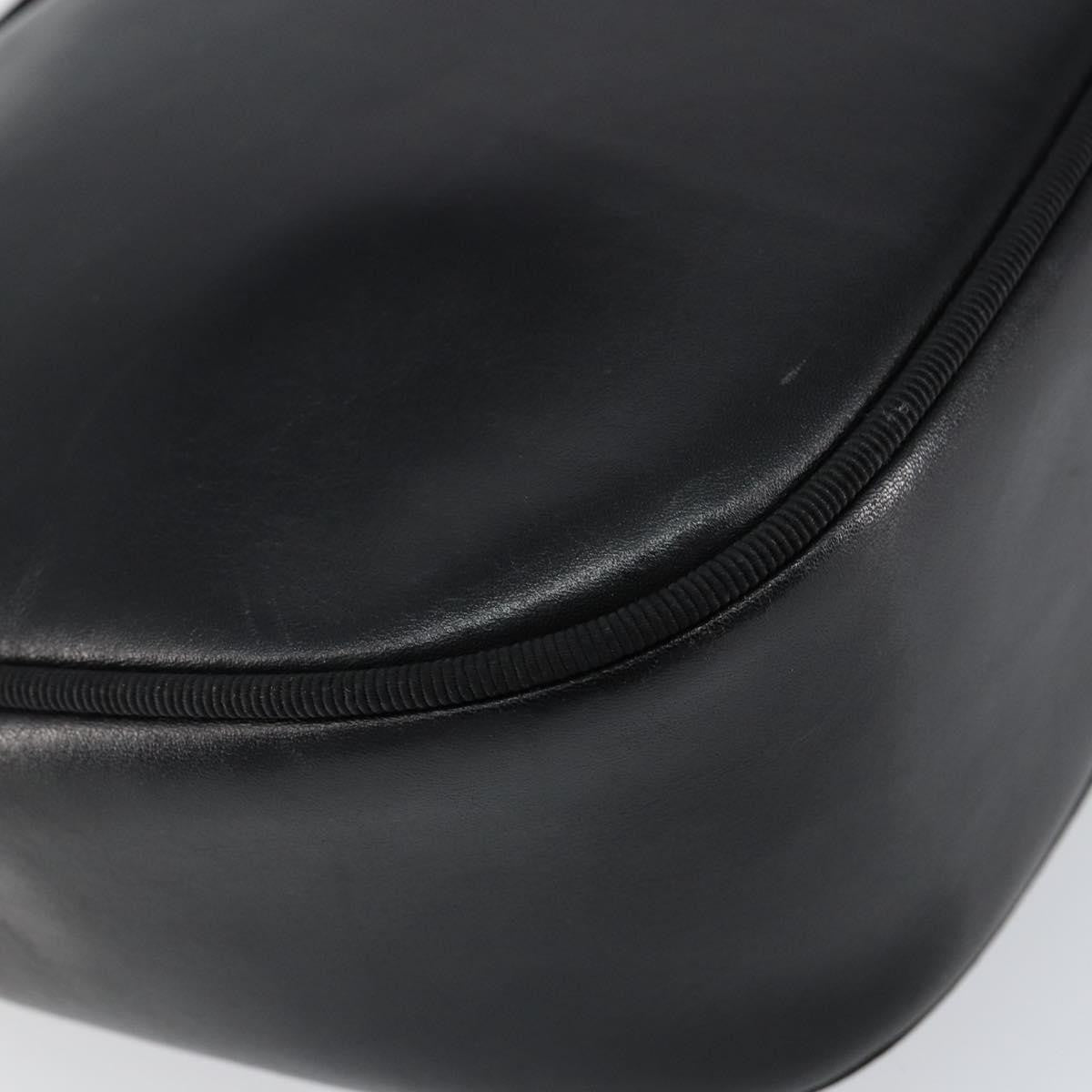 Salvatore Ferragamo Vala Shoulder Bag Leather, BLACK, LEATHER, Shoulder bag