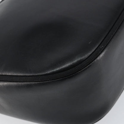 Salvatore Ferragamo Vala Shoulder Bag Leather, BLACK, LEATHER, Shoulder bag