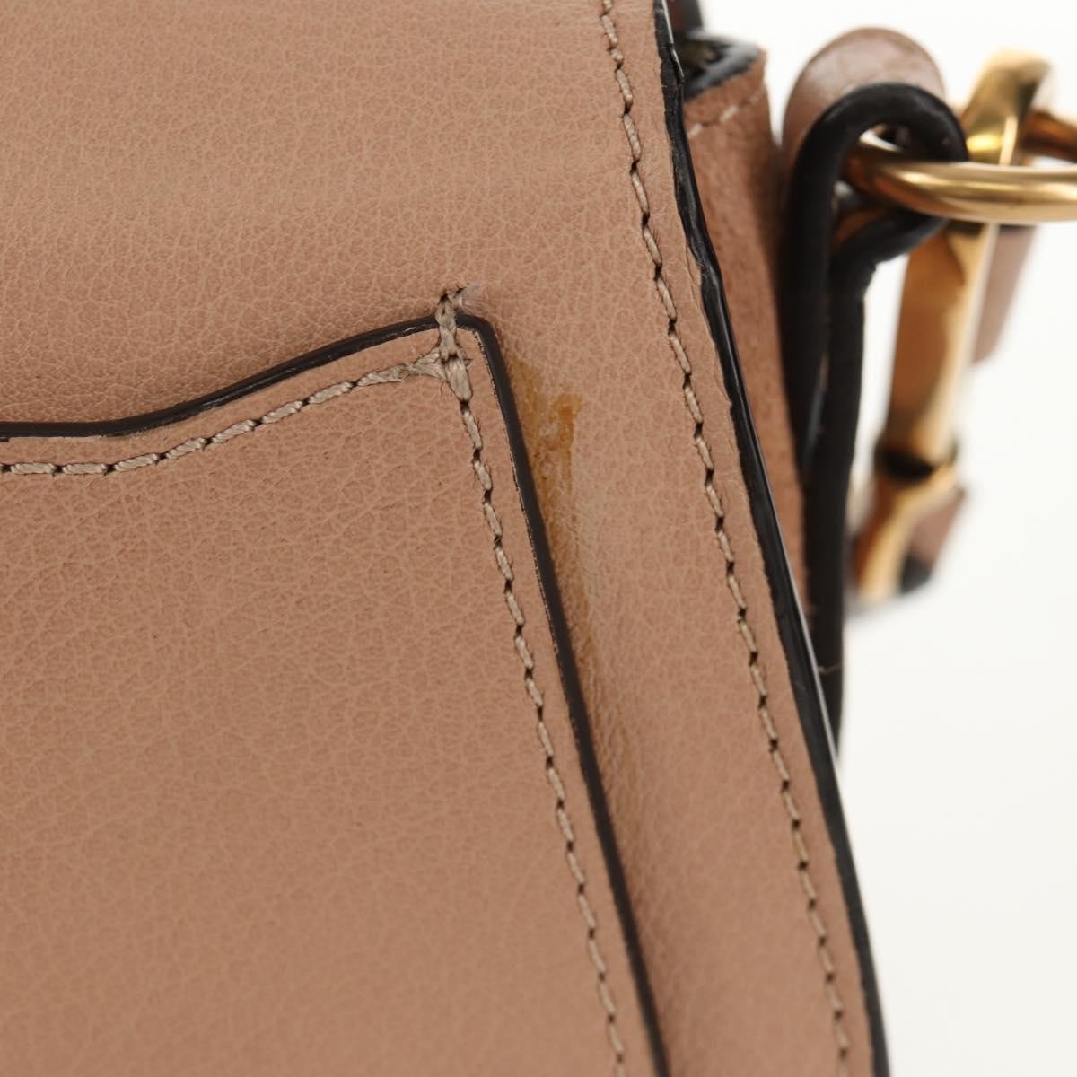 Chloe Nile Crossbody Bag Leather, PINK, LEATHER, Shoulder bag